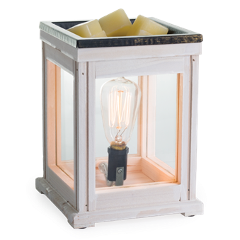 Edison Bulb Illumination Weathered Wood Wax Melt Warmer