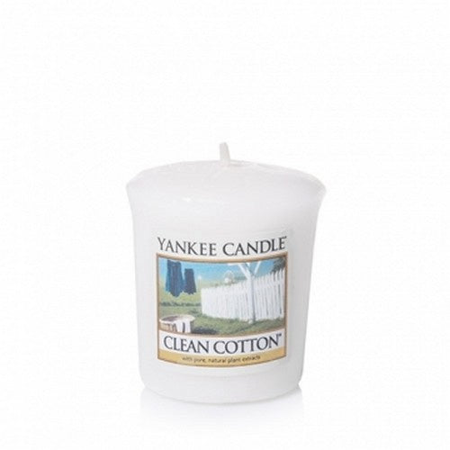 Clean Cotton Samplers Votive Candle