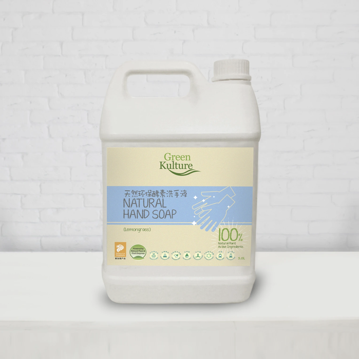 Green Kulture Natural Hand Soap 5L Bulk Pack