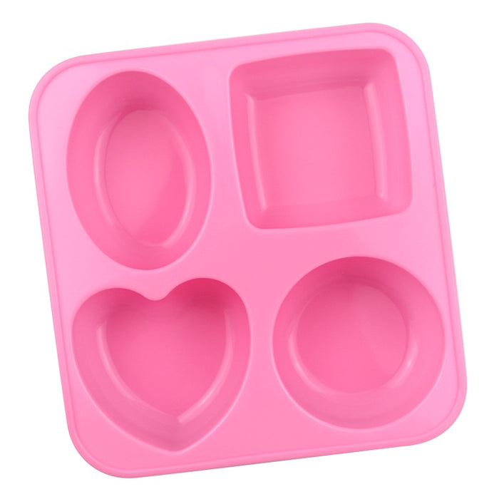 Heart & Round & Square & Oval Soap Mould