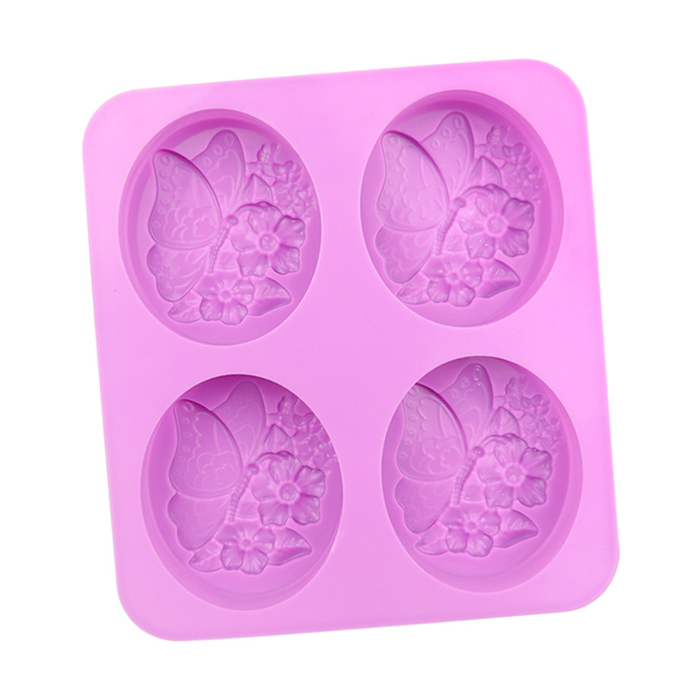 Flower & Butterfly Soap Mould