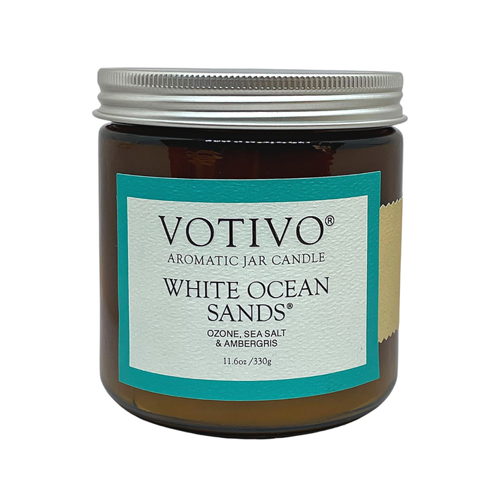 White Ocean Sands 11.6oz Jar Candle