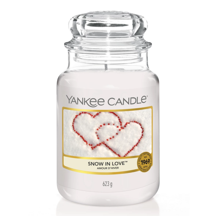 Snow in Love Original Large Jar Candle