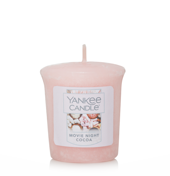 Movie Night Cocoa Samplers Votive Candle