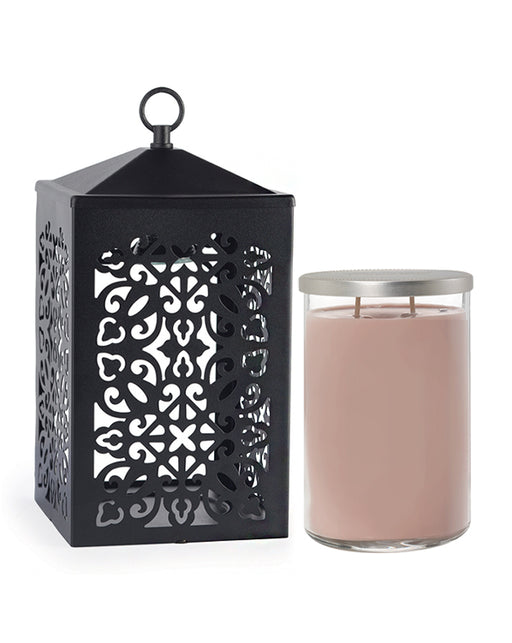 Candle-Warmers-Home-Fragrance-Candle-Warmer-Scroll-Lantern-Black