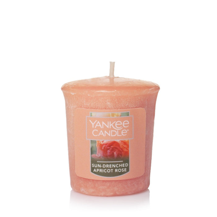 Sun-Drenched Apricot Rose Samplers Votive Candle