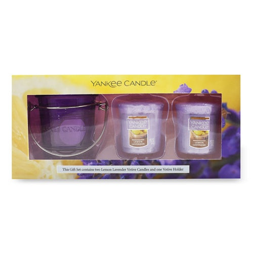 Lemon Lavender Samplers Votive Gift Set